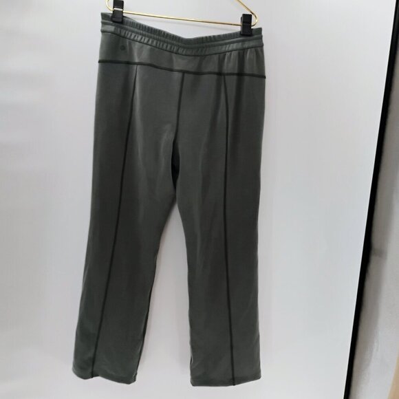 Lululemon Softstreme High-Rise Pant Size 14 r Grey Eucalyptus - Picture 10 of 14